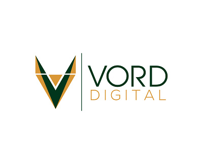 Vord Digital Logo branding graphic design icon logo logo icon logodesign minimalist logo vector