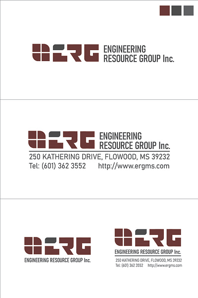 ERG Engineering Resource Group Inc v.2 branding design graphic design logo typography vector