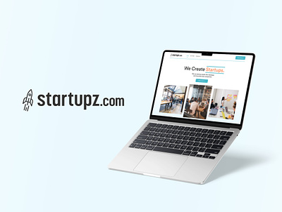Startupz Website design branding design illustration landing pages logo ui ui design uiux ux web design