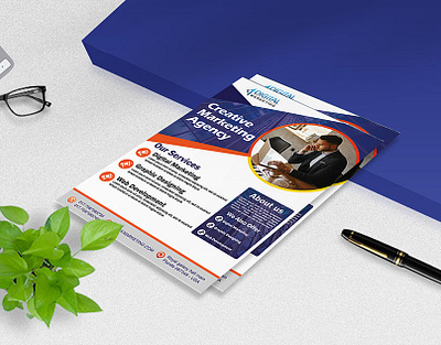 Corporate Flyer Design 3d animation app branding design graphic design illustration logo motion graphics ui vector