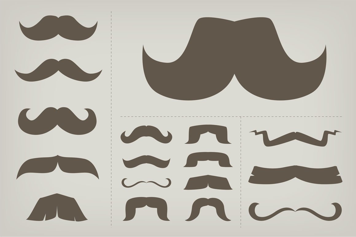 Classic Moustache Collection