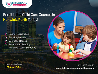 Join the Journey on 28 Aug with Child Care Courses Kenwick! cert 3 childcare child care course child care courses perth child care training perth diploma in childcare