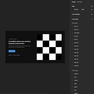 Responsive Website Blocks in Figma adaptive auto layout components dark mode design system designer figma interface mobile product design responsive ui ui elemnets ui kit ux variables