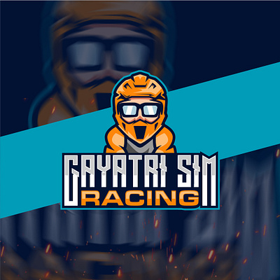 Gayatri Stm Racing logo design branding design esport logo esport logo design graphic design illustration logo logo design vector