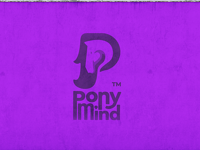 Letter P Mark for Pony brand branding design graphic design illustration logo logodesign logodesigns ui vector