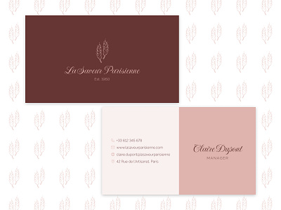 Business Card Design bakery bakery card branding business card business card design daily challenge french bakery graphic design ui ui challenge ui design