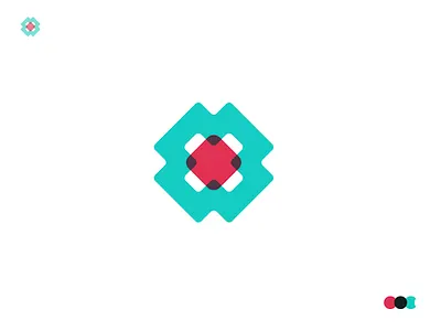 Abstract Logo Idea abstract branding circle concept design icon idea logo logos logotype mark minimal minimalist modern object rectangle shape square symbol symmetrical