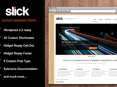 SLICK WordPress Theme