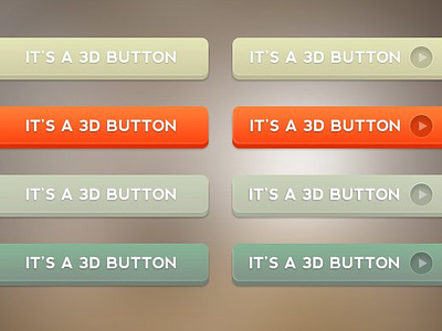 3D Buttons Set