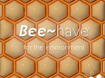 Bee-have adobe design environment graphic graphic design illustration planet poster vector
