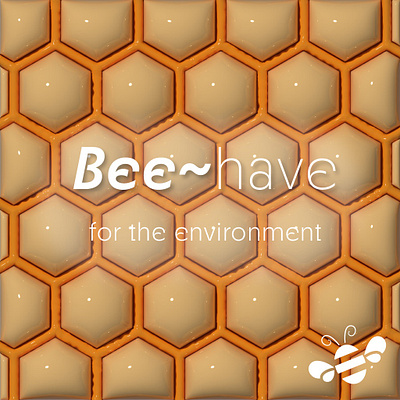 Bee-have adobe design environment graphic graphic design illustration planet poster vector