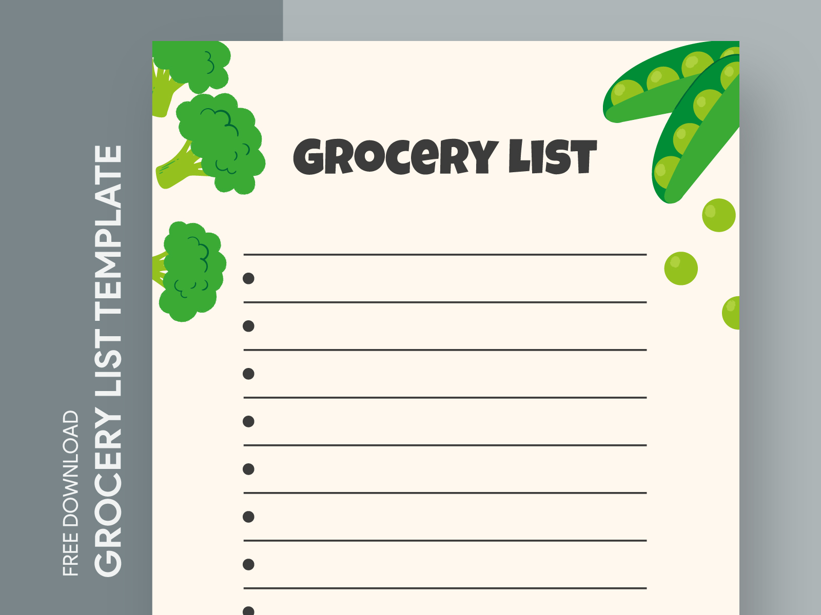 Grocery List Free Google Docs Template By Free Google Docs Templates ...