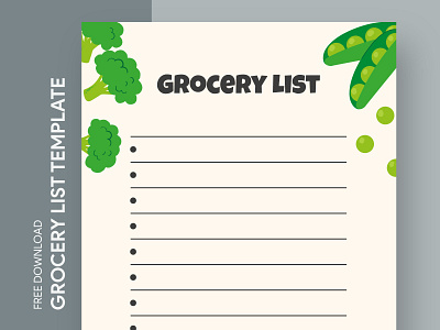 Grocery List Free Google Docs Template docs document food free google docs templates free template free template google docs google google docs grocery list meal menu plan planner print printing shopping template templates word