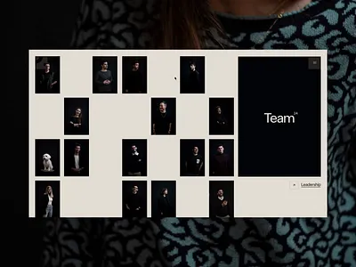 Pixelflakes—Team 3d animation architect architecture clean filter gallery grid headshots interior design minimal motion profile real estate team ui user web webdesign website