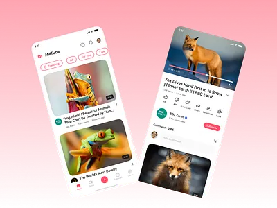 Online video player app concept app branding design illustration ui ux vector