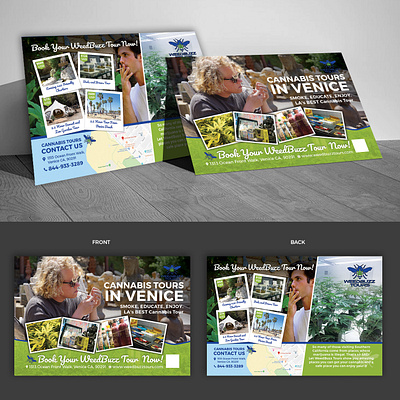 Post card advertisement banner booklet branding brochure design double sided flyer flyer graphic design illustration post card print vector