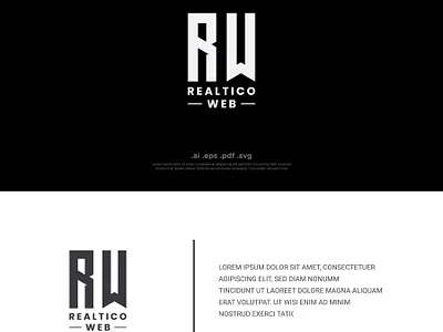 Real Estate Logo Creation agency logo brand identity brand kit branding brochure design business card design graphic design illustration leter logo logo minimalistic logo modern logo monogram realestate typography vector