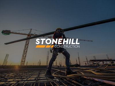 Stonehill Construction Branding & Logo Design brand guides branding construction graphic design identity design logistics logo logo design