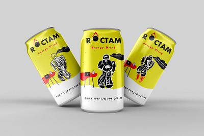 ROCTAM ENERGY DRINK animation beverages brand identity branding design energy energy drink graphic design illustration logo motion graphics ui