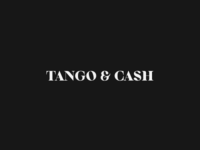 Tango & Cash design graphic design logo