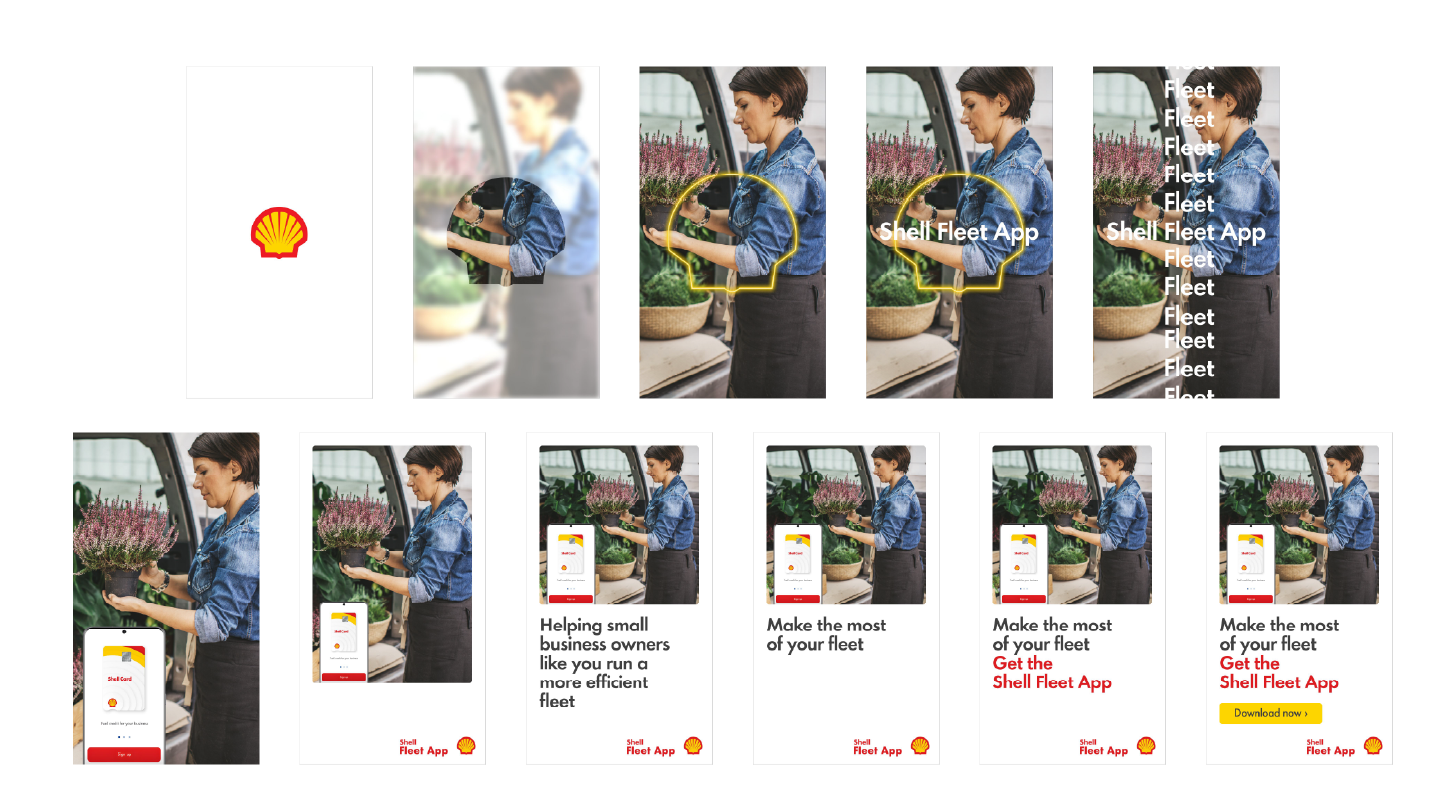 Shell Commercial Road Transport Display by Mik Shaw on Dribbble