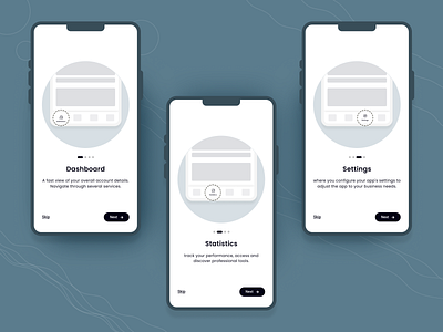 Onboarding Screens app app guided site map app onboarding app site walkthrough appnavigation apptour design guide sitemap guided site tour guided tour illustration minimalistic mobile app onboarding site walkthrough ui uiwalkthrough userjurney walkthrough