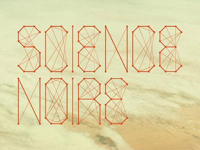 Science Noire - font