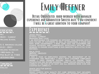Resume I designed and wrote! cover letter cover letter design cover letter writing graphic design resume resume design resume writing
