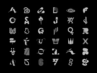 36 Days of Type 36days 36daysoftype alphabet branding challenge letters logo numbers