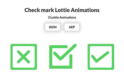 Lottie Checkmark 2d animation app art branding checkmark design graphic design illustration logo motion graphics rightt true ui