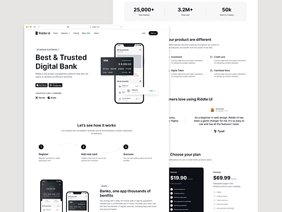 Figma Landing Page designs, themes, templates and downloadable graphic ...