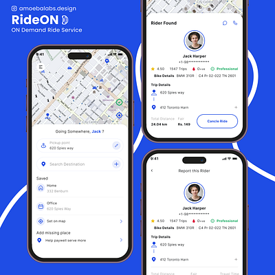 Ride ON : On demand Ride Sharing App Conceptualization app ui app ux ride sharing app ride sharing app design ride sharing app ui ride sharing app ux ui uiux ux