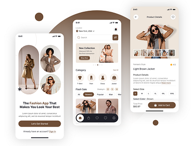 Clothes Ecommerce App designs, themes, templates and downloadable ...