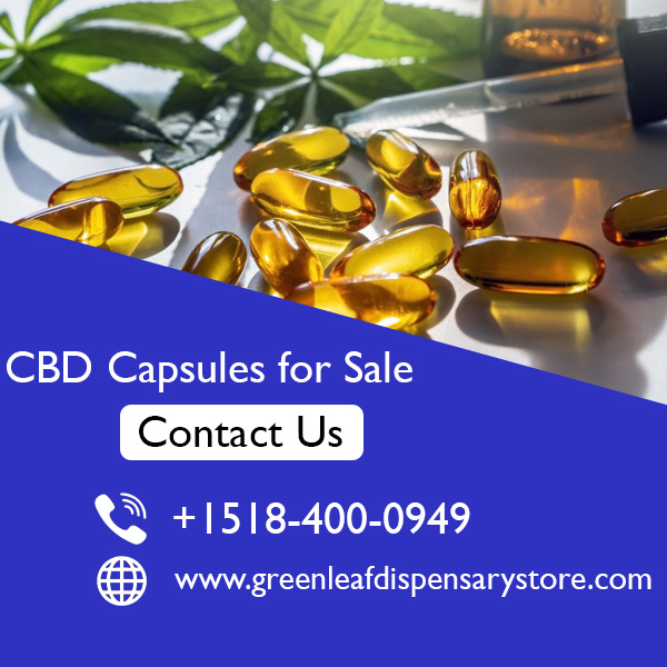 CBD Capsules for Sale Green Leaf Dispensary Store by Daumeon Gayle on