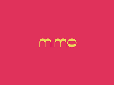 MIMO Logtype graphic design illustration logo