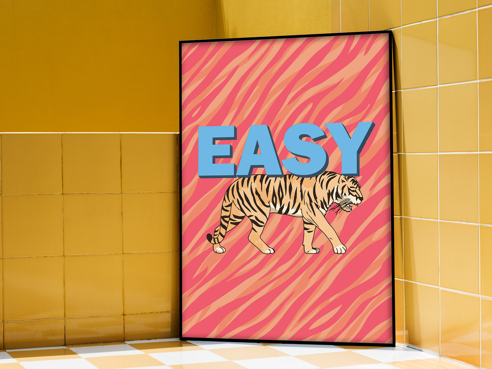 Easy Tiger by Laura Mellor on Dribbble