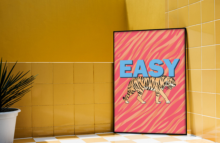 Easy Tiger by Laura Mellor on Dribbble