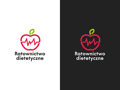 Ratownictwo dietetyczne branding design graphic design illustration logo