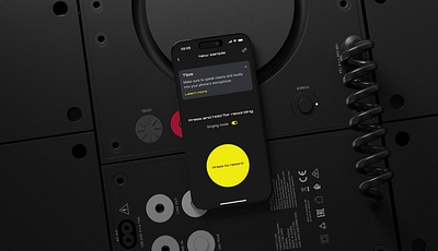 AI voice generator mobile app — voiceover ai artificial intelligence branding clean design graphic design grid layout logo mobile modern typography ui ux whitespace