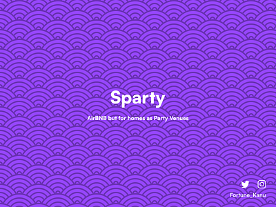Sparty - AirBNB but for Homes as Party Venues branding design housing inspiration ui
