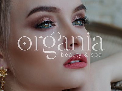 Organia - Beauty & Spa beauty beauty logo branding cosmetic logo cosmetics elegant elegant logos female feminine graphic design healty logo logo design luxury makeup skin skincare spa ui visual identity