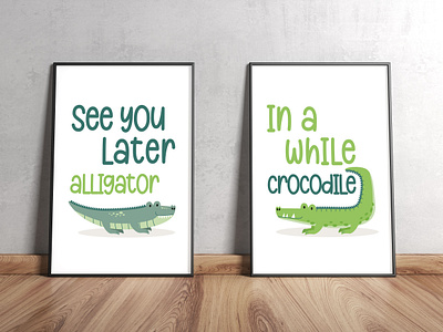 See you later alligator design graphic design illustration typography vector