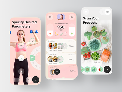 MyFitnessPal – Food Tracker App analysis app automation b2b care cgm crm design diet dietitians health mobile monitoring nutrition saas software tracker ui uxdesign wellness