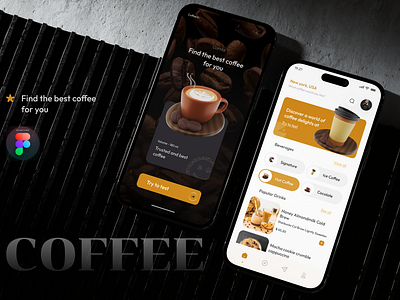 Coffee Shop Mobile App UI Design app app design app ui app ui design coffee shop coffee shop app consumer goods figma mobile app mobile app design mobile app ui shop mobile app ui ui ux ux