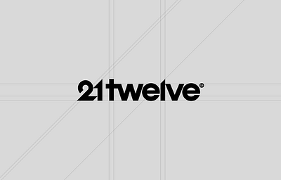 21twelve© brand identity branding custom logo logo design motion graphics typography