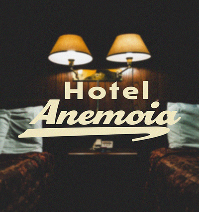 Hotel Anemoia Logo and Brand Design adobe illustrator adobe photoshop branding design graphic design illustration logo