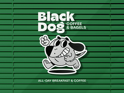 Black Dog bistro branddesign brandidentity branding character fastfood flov packaging restaurant