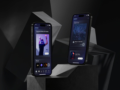 NASA App UI Redesign app nasa product design ui user interface