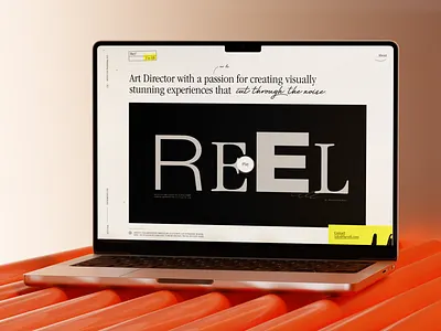 Personal Portfolio Refresh heyefi.com homepage landing page personal portfolio portfolio serif ui webdesign webflow