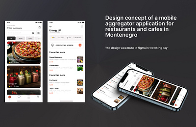 MonteRest app design concept mob mobileapp ui